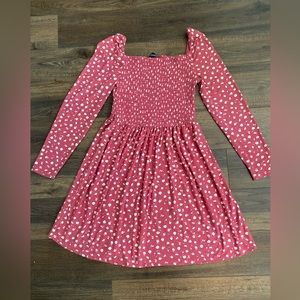 Dress,Size(L) , Pink flowers